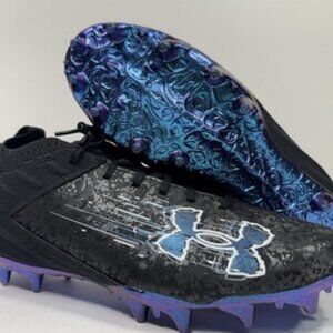 Under Armour Black Football Cleats Men’s Size 9 – Lightweight Speed Performance